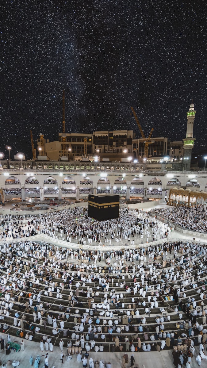 Kaaba praying ground